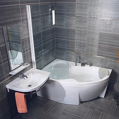 Ravak Акриловая ванна Rosa II Pu Plus 150 L – фотография-5